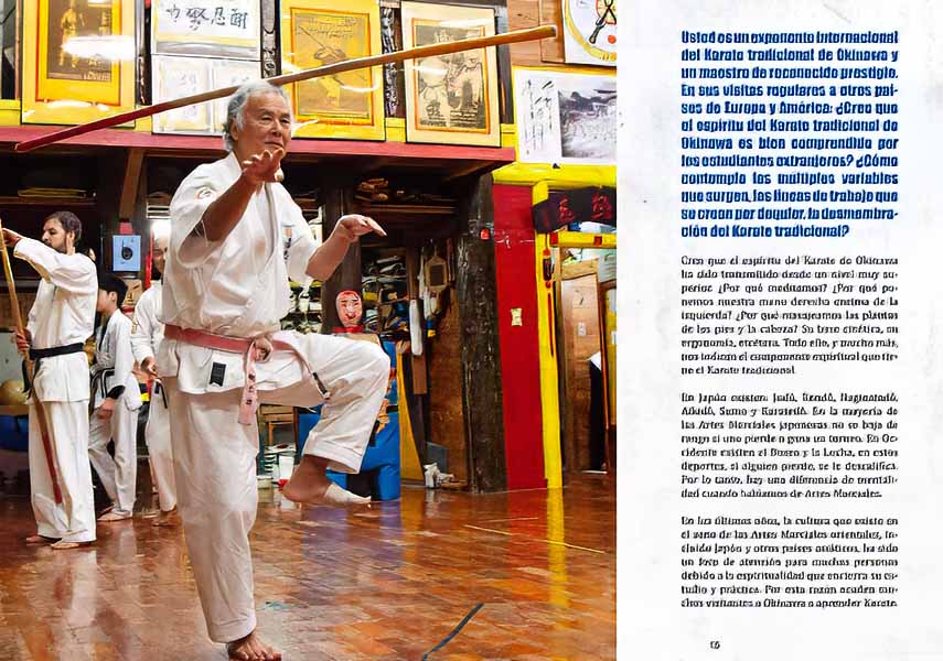 Karate history displayed at the museum